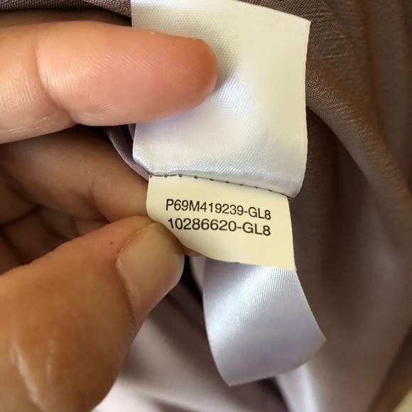 NWT Jones New York Smokey Lavender Dress - 6 - Wedding - Prom - Formal - Picture 9 of 10